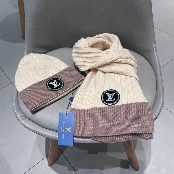 Louis Vuitton Hat & Scarf Set ID:20231105-137